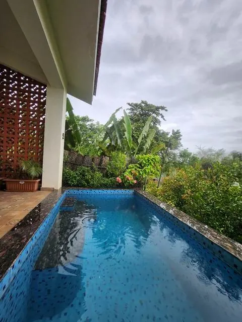 Open to Sky Private Pool suite with a private plunge pool and sea view